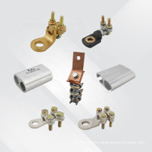 High quality electrical cable clamp aluminun connector press type H bolted brass cable connector